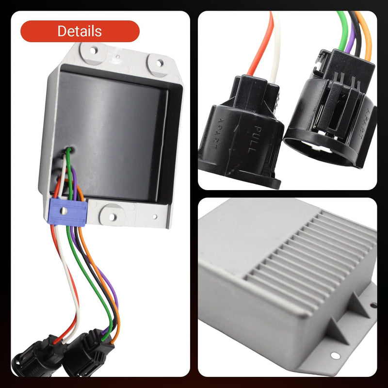 Ignition Control Module LX203 Compatible with Ford F-Series Trucks Jeep Mercury Lincoln Replaces DY184 E8PF12A199AA