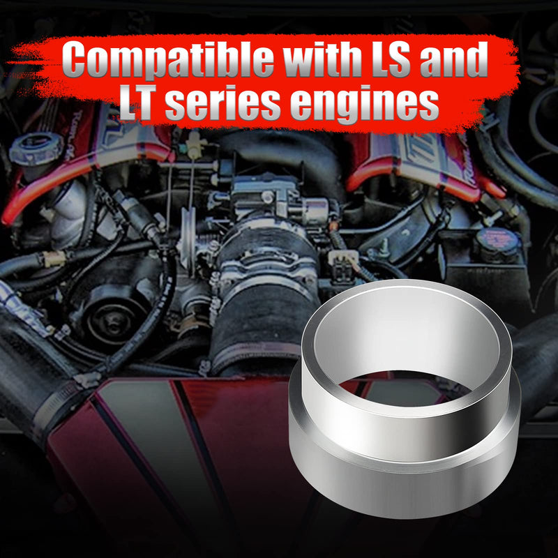 Flexplate Torque Stall Converter Spacer Flywheel Swap Crankshaft Hub Adapter Compatible with TH350 TH400 Transmission for LS and LT Series Engine