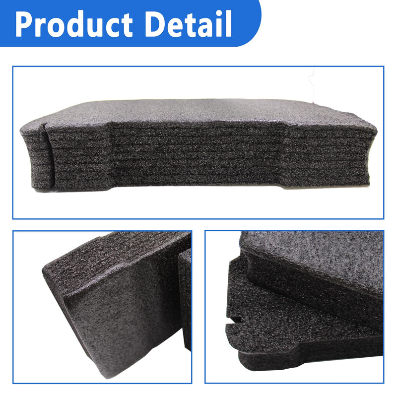48-22-8430 Packout Foam Inserts for Milwauke Packout Foam Insert and Tool Box Foam (2pc econo foam insert)