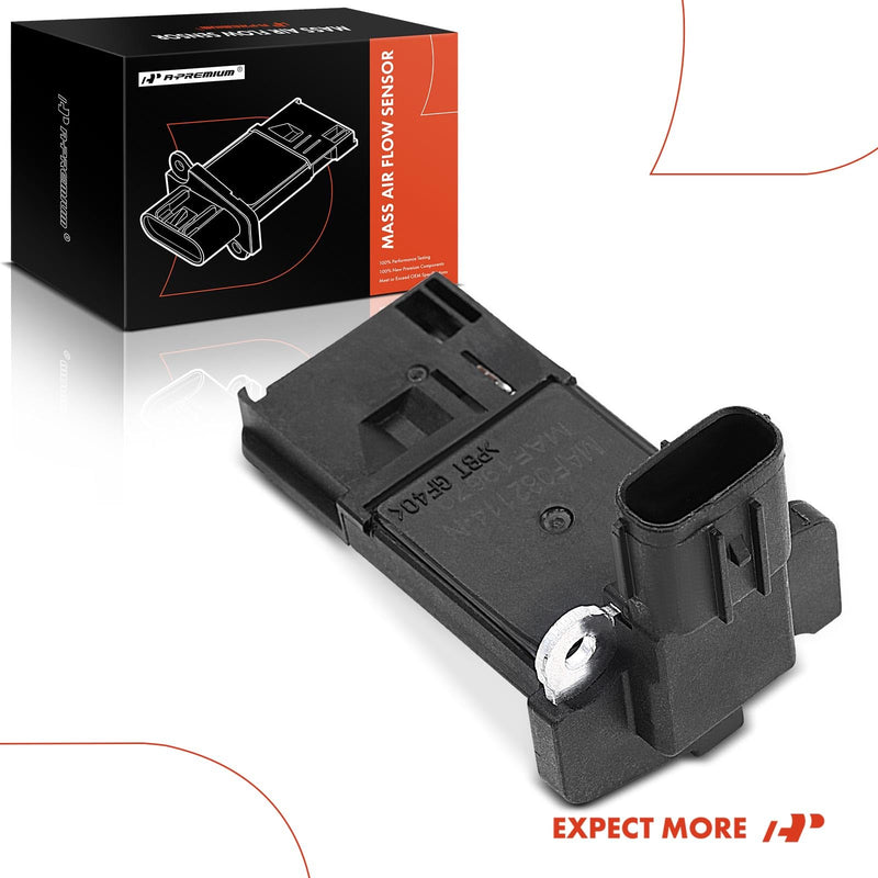 A-Premium Mass Air Flow Sensor Meter W/ 5 Pins [fits DOHC, 4,6,8Cyl 2.7L 4.0L 4.6L 4.7L 5.7L] Compatible with Toyota Sequoia 2005-2019 & Tacoma 2005-2019 & Tundra 2007-2010, Replace# 8976019670