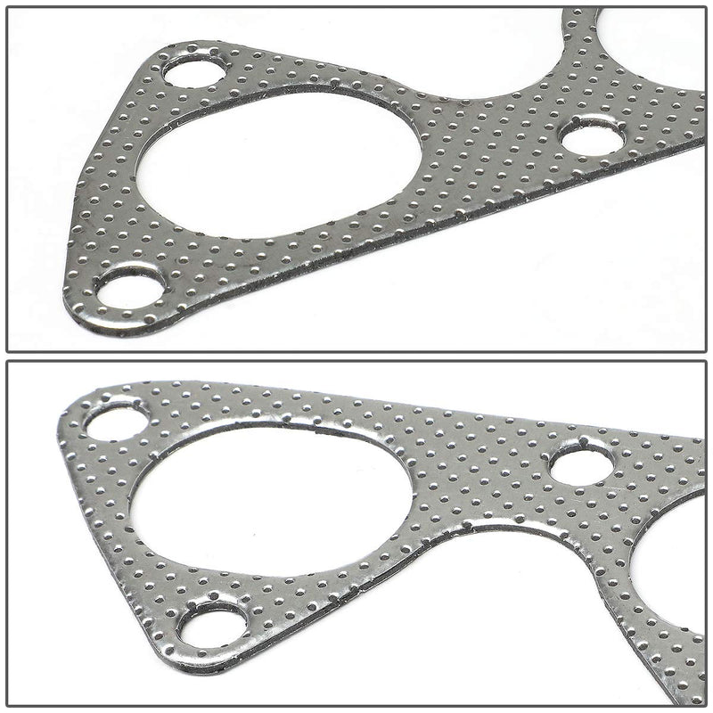 DNA Motoring GKTSET-HC88-B18-41 Aluminum Exhaust Manifold Header Gasket Set Replacement