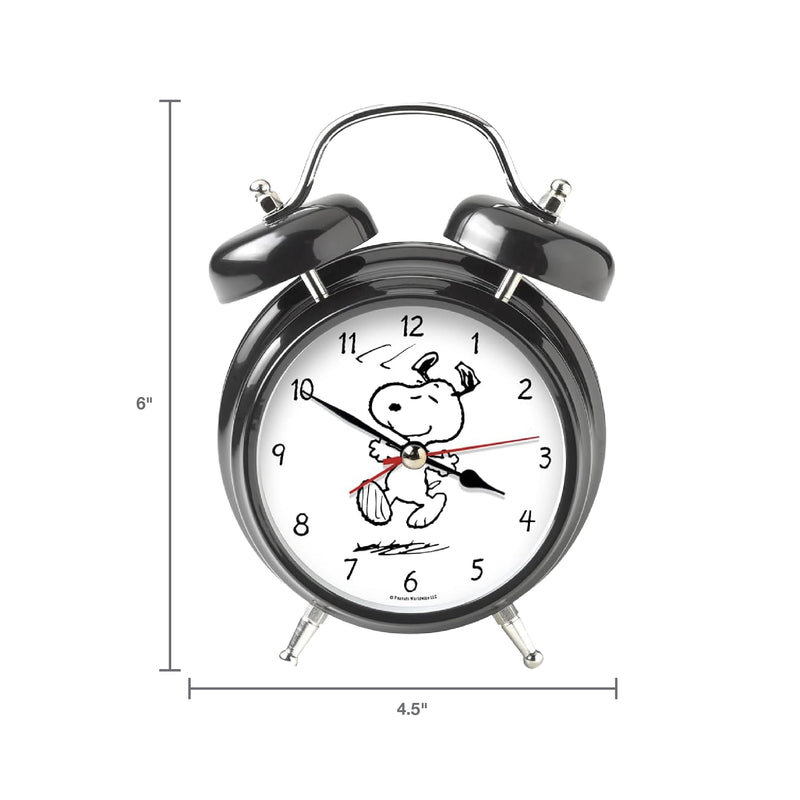 Mark Feldstein, Peanuts The Original Snoopy Wacky Wakers Alarm Clock, 6 Inch