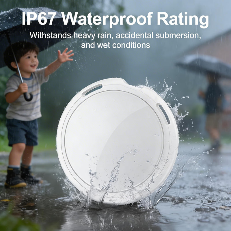 GPS Tracker for Vehicles Car Tracker Device for Apple Find My iOS Only | Undetectable Hidden Waterproof Worldwide Real-Time Tracking for Cars No Subscription No Monthly Fee Replaceable Battery