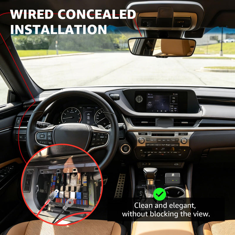 Smart Hardwire Kit Compatible with Uniden RDA-HDWKT Radar Detectors | Smart Direct Wire Cord with Mute/Mark Button & LED Alerts for R8w, R8, R7, R4w, R4, R3, R1, DFR9, DFR8, DFR7, DFR6