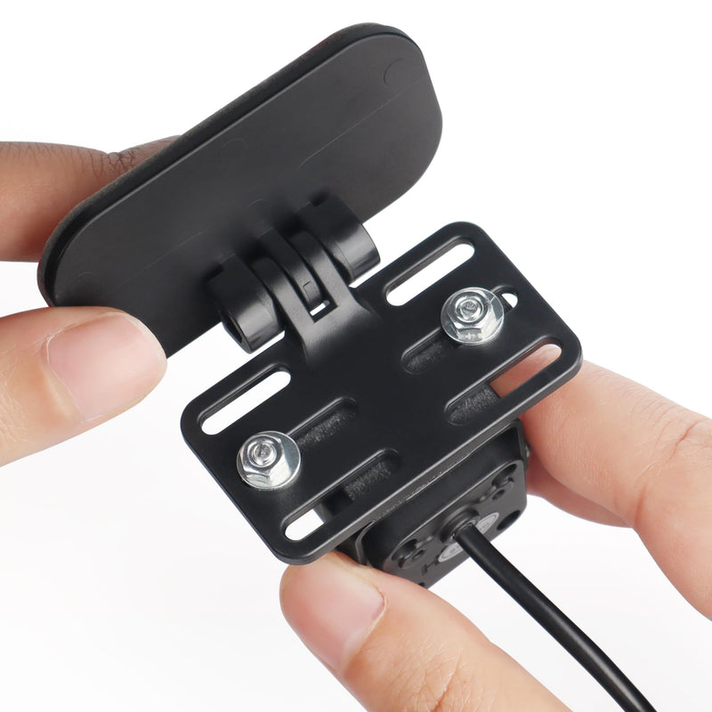 Dash Cam Rear Camera Mount(2 PCS), Universal Rear View Camera Rear Window Mount, Mirror Camera Rear Windshield Backup Camera Bracket, Car Dashcam Reverse Camera Holder, Easy to Install.