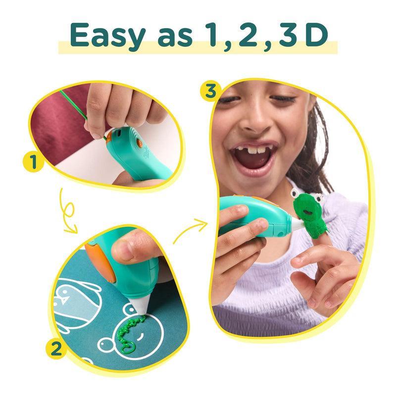 3Doodler Start+ Essentials 3D Pen for Kids | Easy to Use, Learn from Home Art Activity, Educational STEM Toy for Boys & Girls Ages 6+