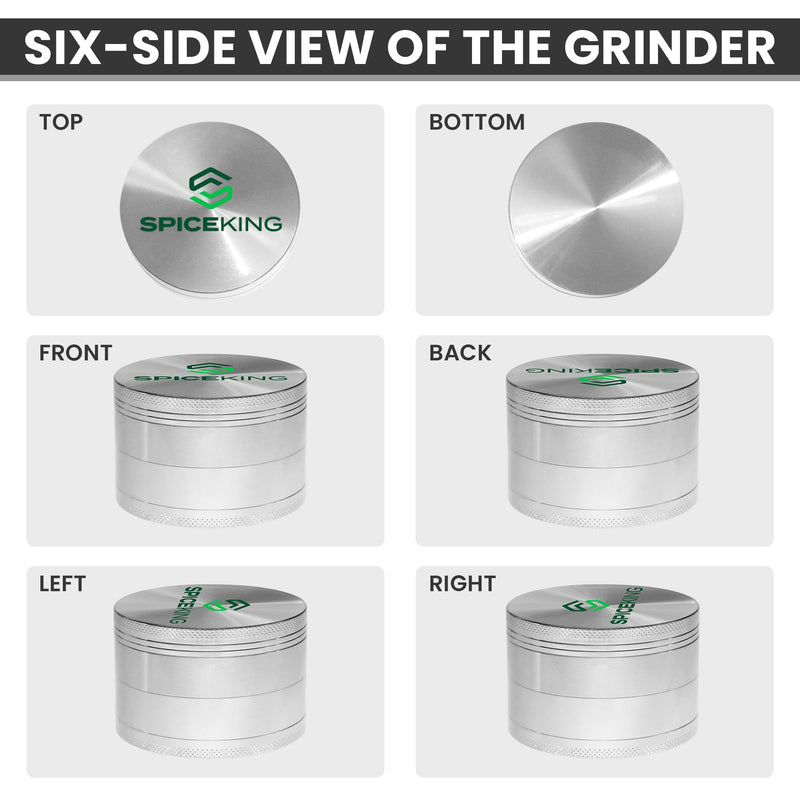 2.5 inch Grinder/Spice Grinder - Grassy Green