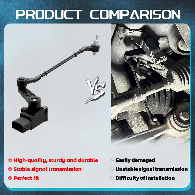 LR023651 Front Left Right Suspension Height Level Sensor Compatible with 2010-2012 Range Rover