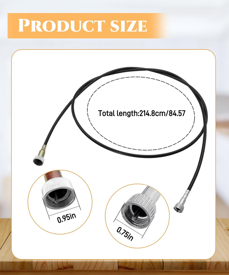 7641443183 Transmission Speedometer Cable Fits for 55 56 57 Chevy 700R4 TH350 TH400 TH-200,TH-350 TH-400 TH-200-4R TH-700R4,Compatible with Chrysler transmissions 727,904