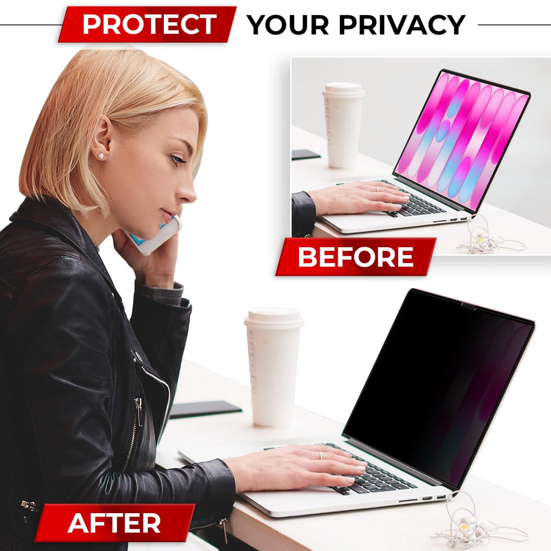 Magnetic Privacy Screen for MacBook Neo 13 Inch (2026, A18 Pro) Patented Removable Laptop Privacy Filter Shield and Protector