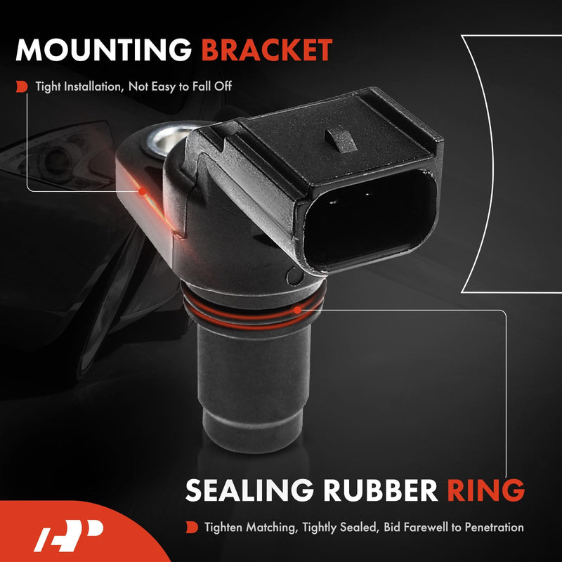 A-Premium Engine Camshaft Position Sensor Compatible with Ford Edge Escape Explorer Focus Fusion Mustang Taurus & Jaguar XF & Land Rover LR2 Range Rover Evoque & Lincoln MKZ, Replace# AS7Z6B288A