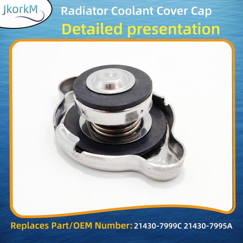 21430-7999C Radiator Cap Compatible With Nissan 200SX 350Z 370Z Infiniti FX45 FX35 21430-7995A Radiator Coolant Cover Cap OEM 21430-7999C 21430-7995A 214307996C 214307999A (88kPa (0.9))