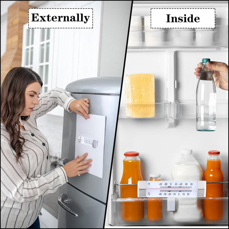 9 Pcs Freezer Kitchen Thermometer for Refrigerator, Fridge, Cooler - Home and Restaurant Decoration