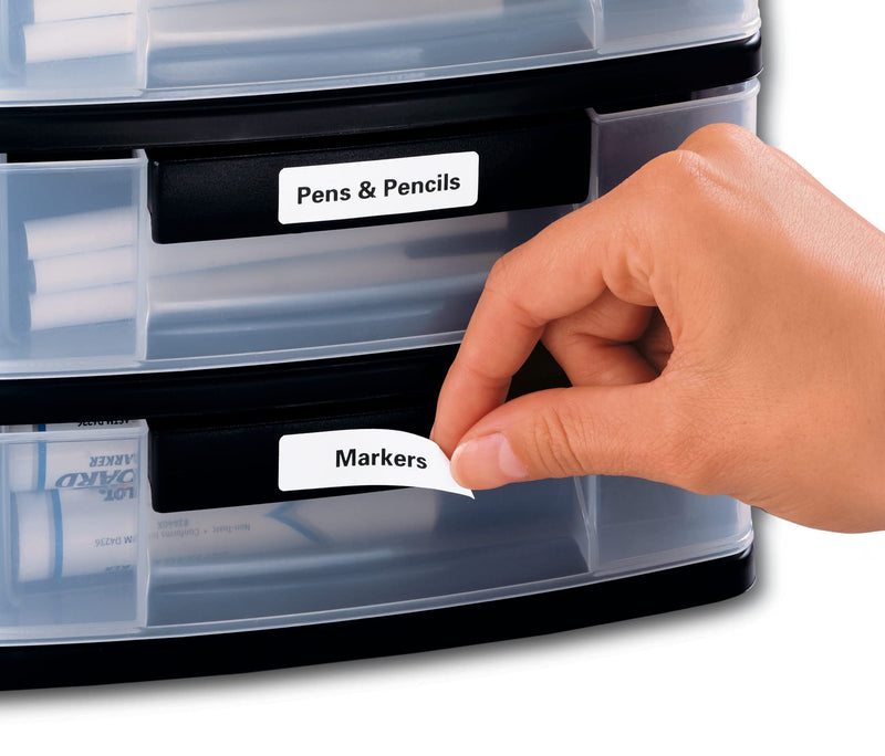 Avery Removable ID Labels, Sure Feed, Removable Adhesive, 0.5" x 1.75", 2,000 Labels (6467)