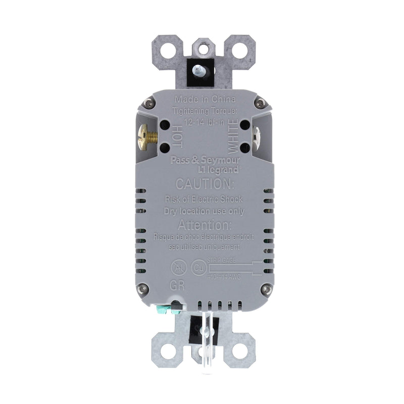Legrand radiant TM8USB4WCCV4 Decorator Outlet Quad USB Charger, 4.2 Amp Multi Port Charging Station, White (1 Count)