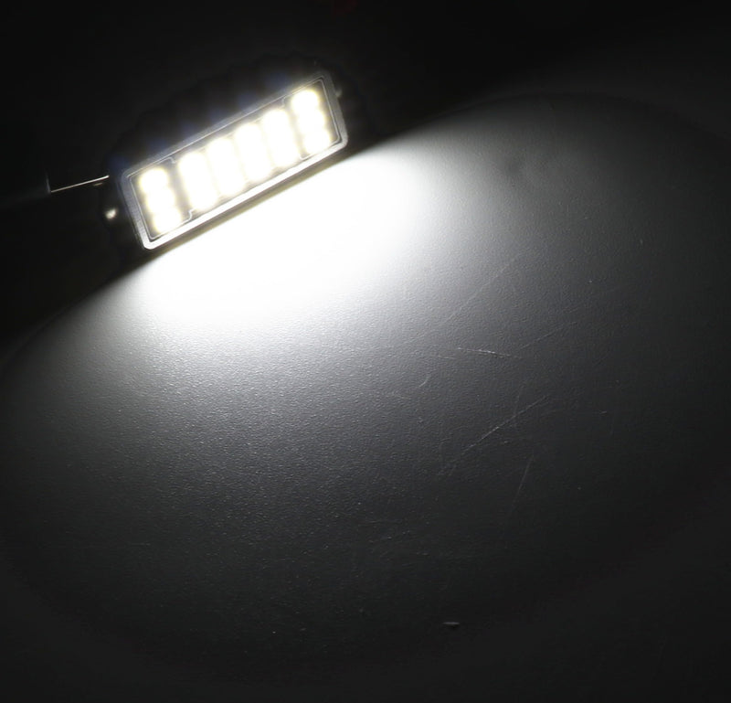 LUYED 569 578 211-2 212-2 LED Bulbs 1280 Lumens Extremely Bright 3020 18-EX Chipsets 1.6 inches 41mm LED Bulbs Used for Car Interior Map Dome Lights,Xenon White,Pack of 2 Xenon White