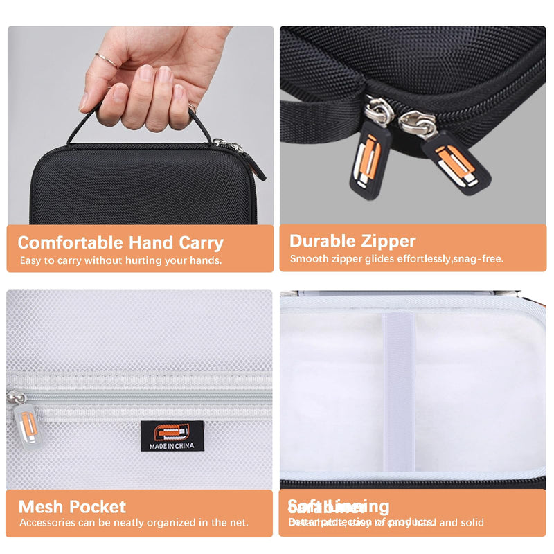Legestori Hard EVA Carry Case for Bluetooth Number Pad | Compatible with Lekvey/iClever/Nulea/JOYEKY, Water-Resistance, Wireless Number Pad Protective Storage, Case Only