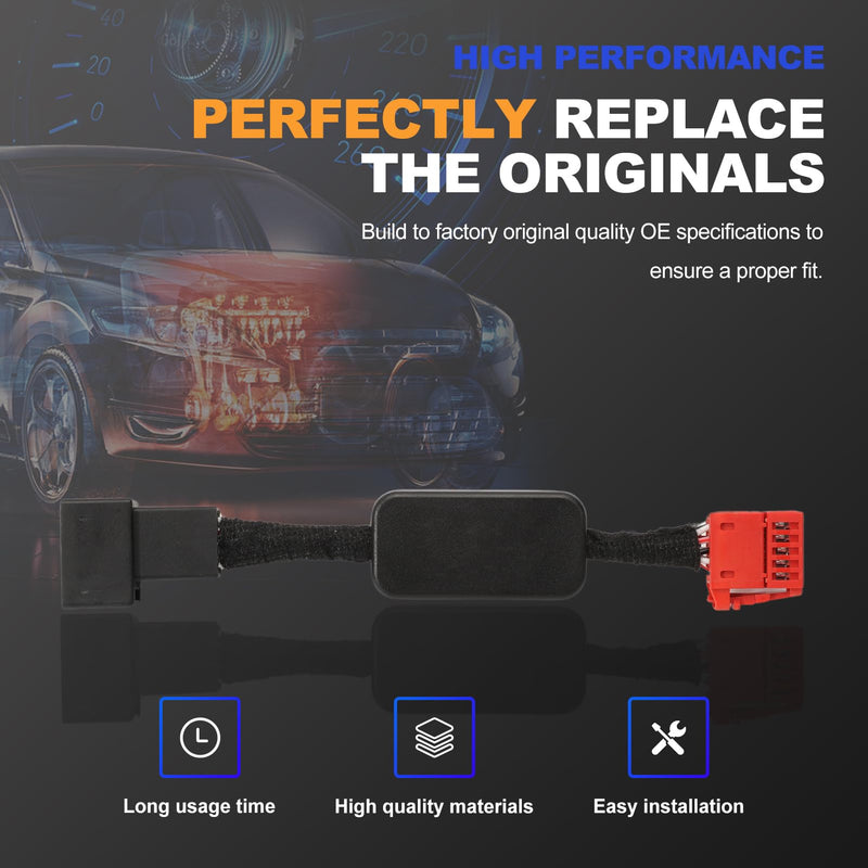 Auto Start Stop Eliminator Engine System Harness Cable fits Tiguan 2022-2024 ，Three Mode Switching, Automatic Shutdown/Memory/Service