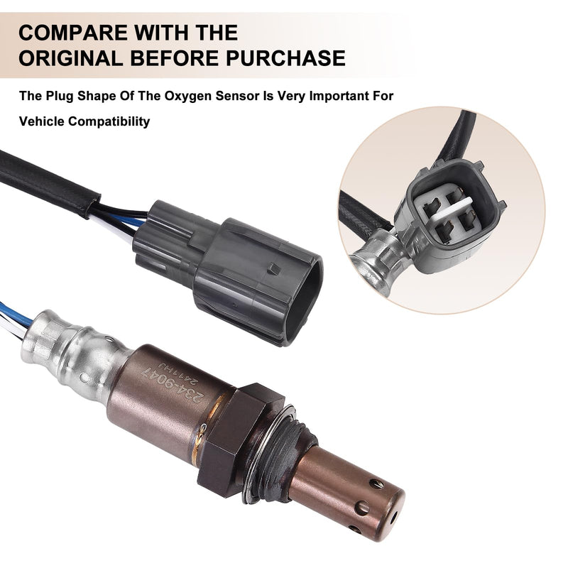 Oxygen Sensor Upstream 234-9047 O2 Sensor Fits for Toyota Camry 4Runner 3.0 4.0L 2002-2006, for Lexus ES300 3.0L 2002-2003, for Subaru Outback Legacy B9 Tribeca 3.0L 3.6L 2005-2009
