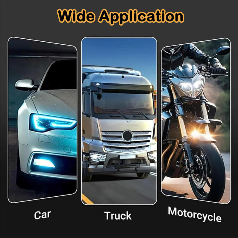 Car Headlight Restoration Polishing Kits Headlamp Repair Kits Car Light Polisher Cleaning Kits Ceramic Coating Spray Shiny Stuff（Only for Headlight Cleaner