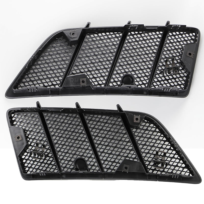 1648804305 Hood Air Vent Cover Left Right for Mercedes W164 ML350 ML450 ML550 ML63 AMG GL320 GL350 GL450 GL550 Class 2008-2011, Pair Hood Air Vent Grille Cover Replaces# 1648804405