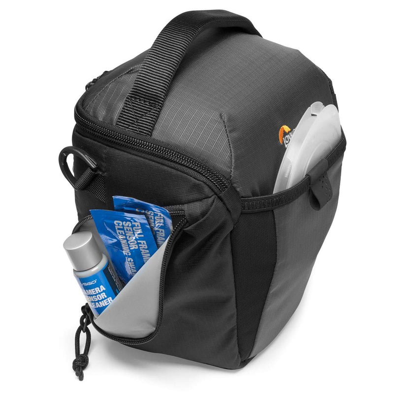 Lowepro Photo Active TLZ 45 AW Mirrorless and DSLR toploader- Removable Shoulder Strap - organizing Pockets - for Mirrorless Like Sony Apha 9 - LP37345-PWW, Small