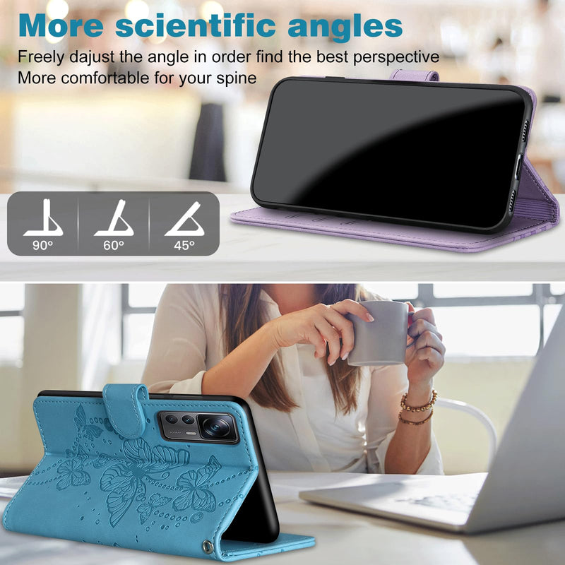 Case Wallet for Samsung Galaxy S26 5G 6.3", Purple | RFID Blocking, 3 Card Holder Stand, Shockproof TPU Shell, PU Leather Magnetic Closure for Samsung Galaxy S26 - 6.3"