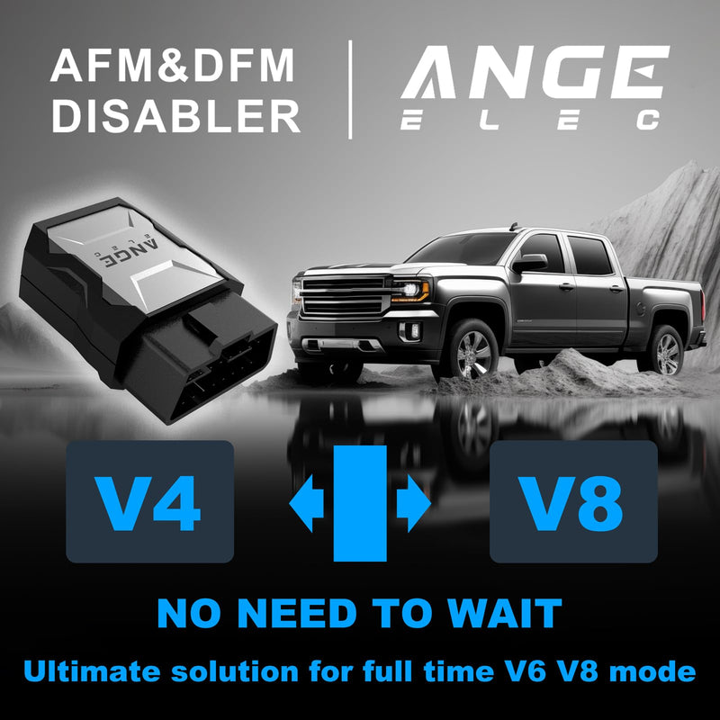AFM Disabler: Disable AFM/DFM Compatible with 2007-2019 GMC/Chevy 5.3L & 6.2L – Silverado 5.3, Sierra 1500, Tahoe and More GM Trucks & SUVs – AG001 Pro