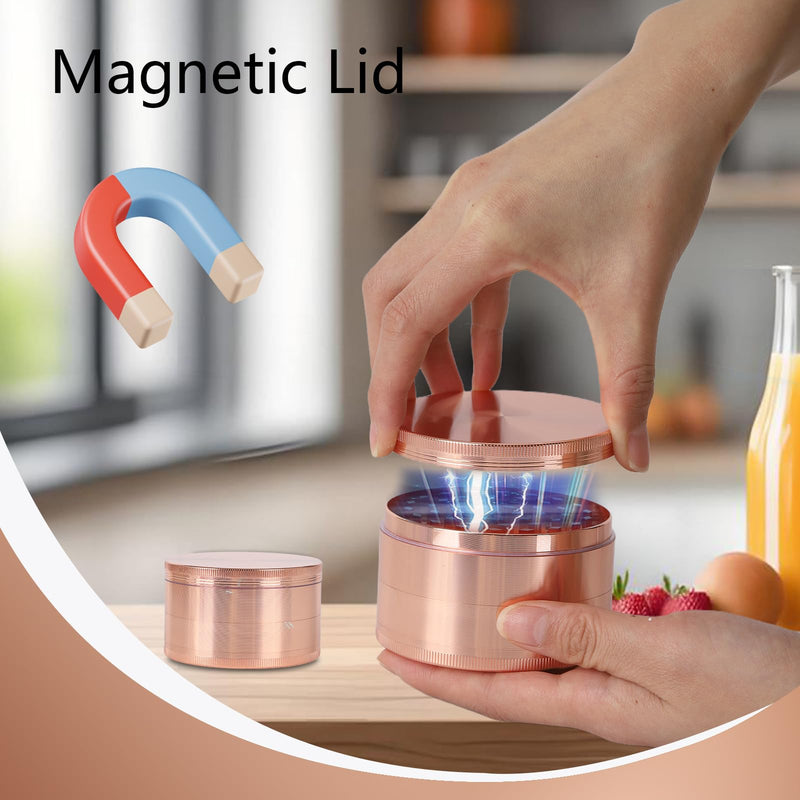 Spice Grinder 2.5 inch (Rose Gold) 2.5 in