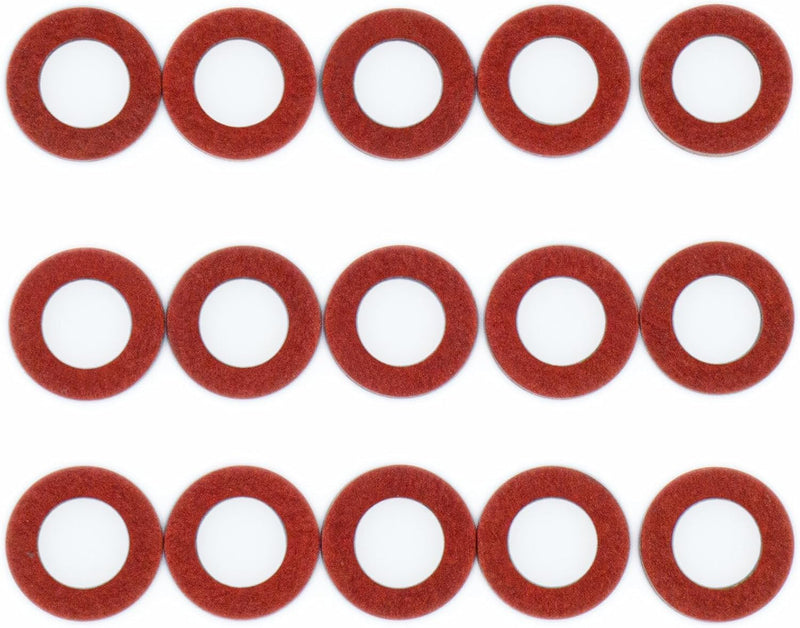 Drain Screw Seal Gaskets for Yamaha Outboard 4 Stroke，Outboard Lower Unit Seals Oil Drain Gaskets 90430-08021-00 90430-08003，Replacement Washer by KeeRoarin 90430-08801-00, 604-45342-00-00
