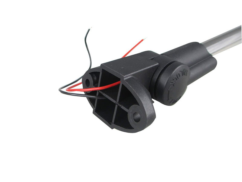 Pactrade Marine Boat Pontoon LED All Round Anchor Fold Down Light SS Pole 10-30V 9-1/2''H 2NM USCG A16 Certified