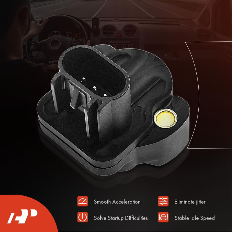 A-Premium TPS Throttle Position Sensor Compatible with Dodge Dakota 2002-2006, Durango Ram 1500 & Jeep Grand Cherokee, Commander, Liberty Wrangler & Mitsubishi Raider - Replace# 4874371AD, 5019411AA