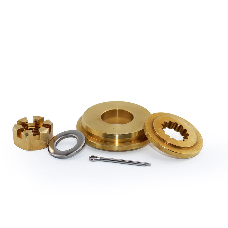 CAPTAIN Outboard Propeller Installation Hardware Kits fit Johnson Evinrude 40-140 HP Engines, Includes Thrust Washer, Spacer, Washer, Nut and Cotter Pin
