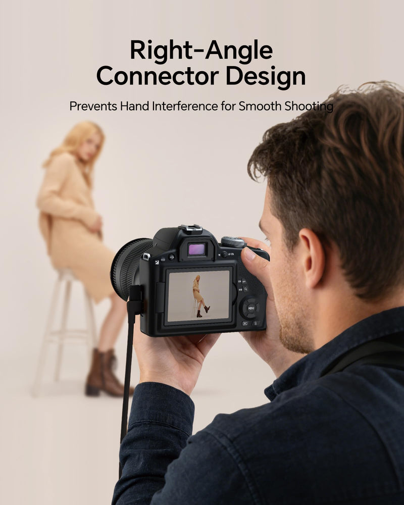 16ft-USB C Camera Transfer Cable, USB 3.2 Gen2 10Gbps Data Transfer & Live View Cord,Thickened Copper Core,Ideal for Pro Photographers, Photo Enthusiasts & Vloggers Black 16ft
