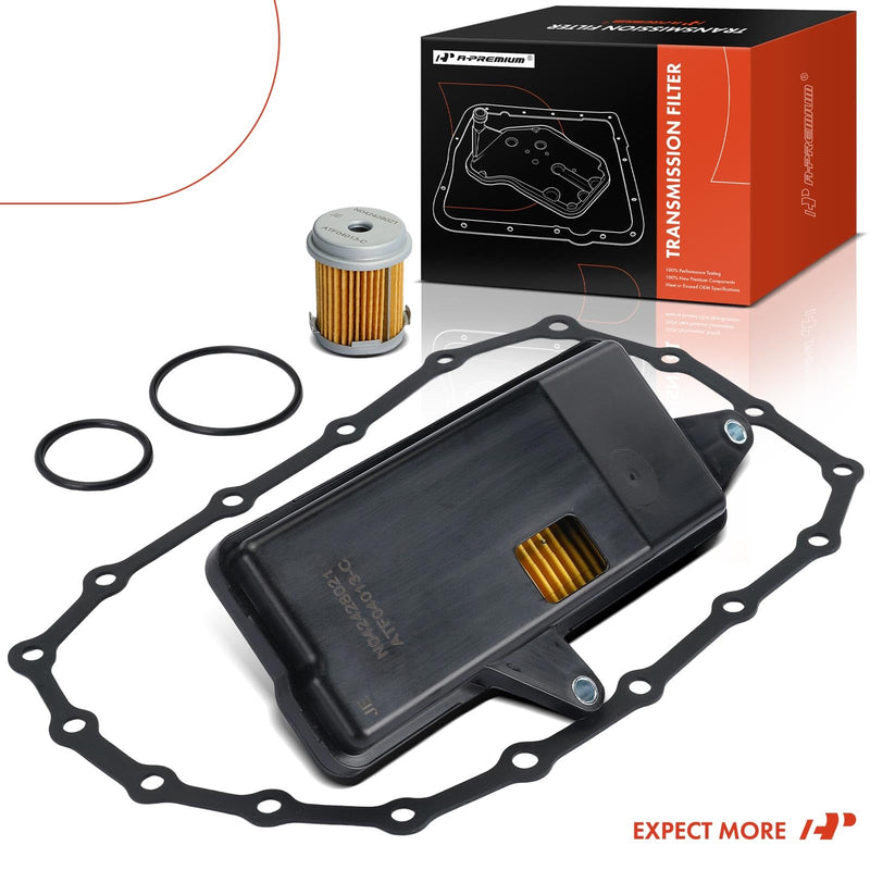 A-Premium Automatic Transmission Fluid Filter with Pan Gasket Compatible with Honda Civic 2014-2020, Fit 2015-2019, HR-V HRV 2016-2020, Replaces 25450P4V013, 254205T0003