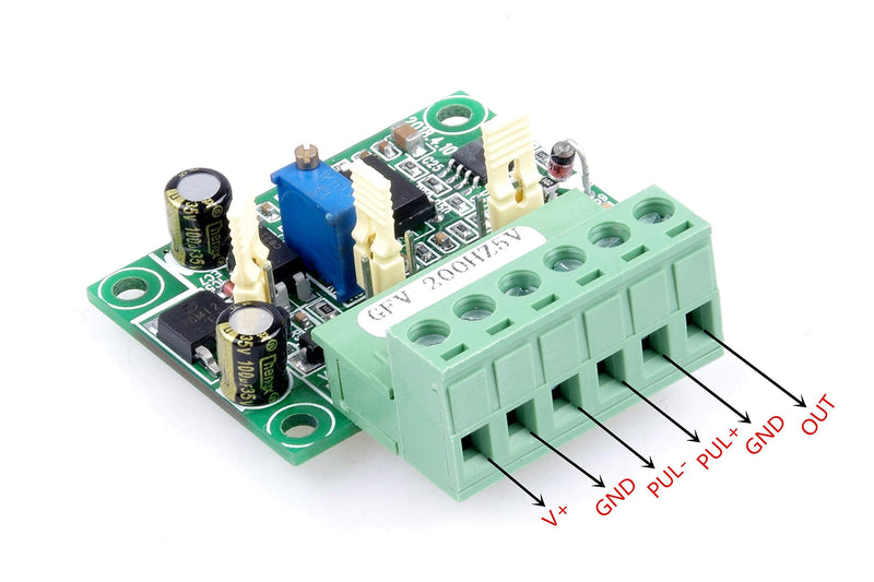 Isolation Frequency to Voltage Conversion Module 0-200Hz to 0-5V F V Conversion Module Digital to Analog Converter Module Input Level 3.3V 5V 12V 24V Optional
