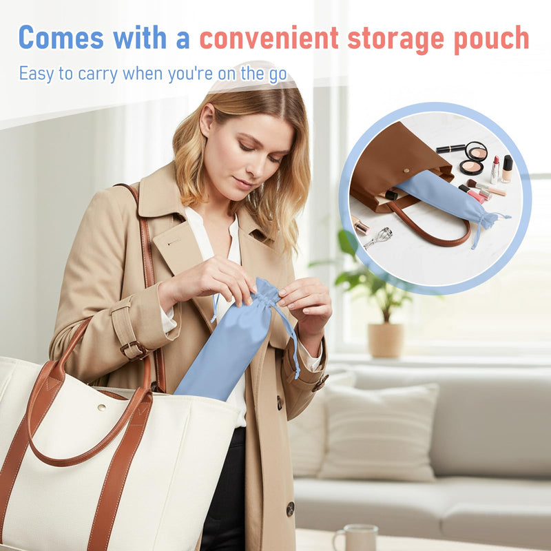 Toilet Aids for Wiping Bottom for Elderly & Limited Mobility – 16.5" Ergonomic Bottom Buddy Wiping Aid with Secure Clamp, Butt Wiper Tool for Women & Men, Waterproof Easy-Clean