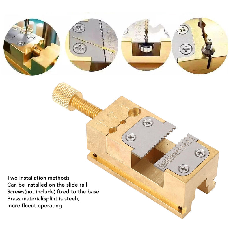 Universal Mini Drill Press Vise Clamp Table Bench Vice for Jewelry Walnut Nuclear Watch Repairing Clip On Sculpture Craft Carving Bed Tool. Watch Repair Vise Clamp Holder Tool