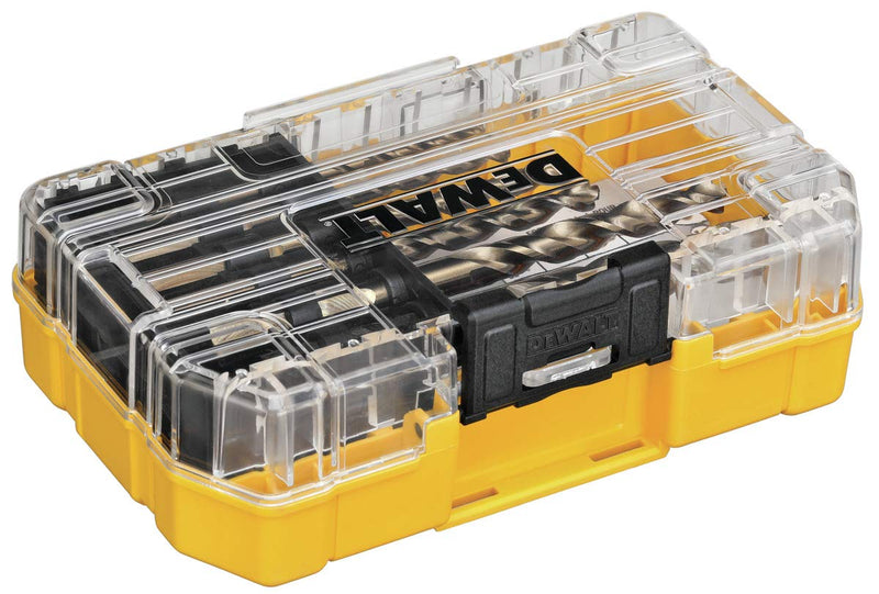 DEWALT Cobalt Alloy Steel Drill Bit Set with Pilot Point, 14-Piece (DWA1240) One Size
