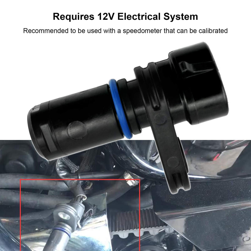 Electronic Speedometer Sensor Fit for Harley Davidson Softail Touring Sportster Dyna FXD Sportster, Replace 74402-05B, 7440205B, 74402-05A, 74402-05