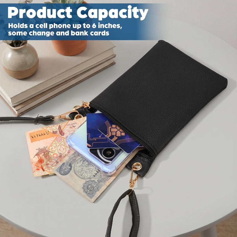 PU Leather Phone Bag Cell Phone Wallet for Women