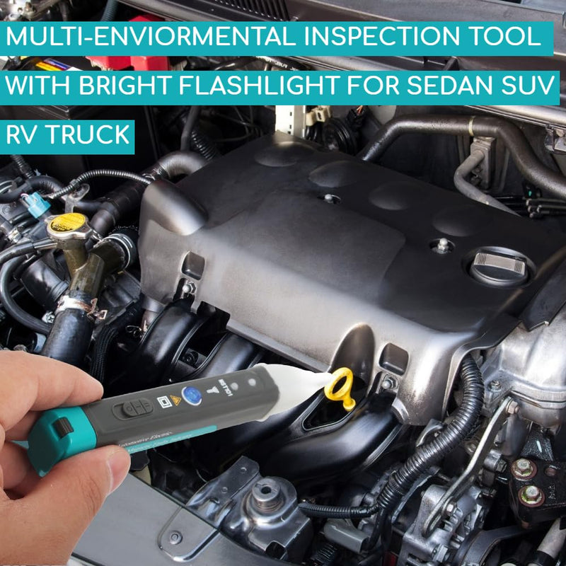 Auto Ignition Coil Tester Tool MST-101 Car Spark Test Pen Automotive Electronic Faults Detector Voltage Pen with LED Diagnostic Car Voltage Test Electrical Fuse Tester for Sedan SUV RV Truck