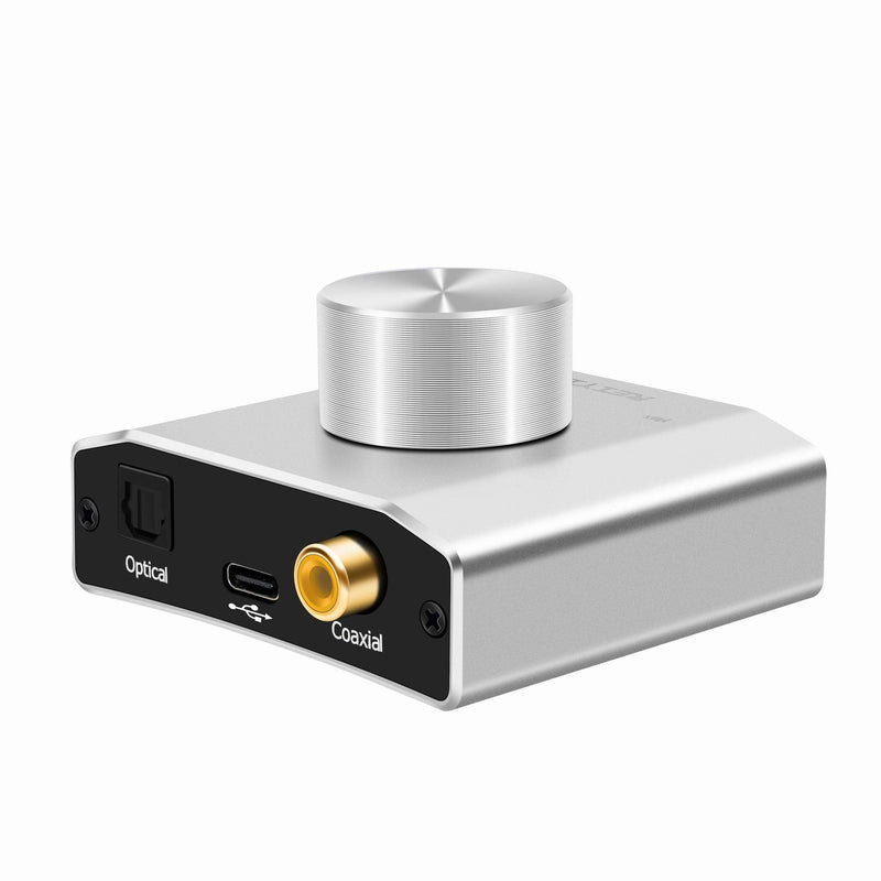 DA-Super DAC USB Optical Coaxial to Analog Audio 192kHZ 24bit Converter Decoder Optional Bass