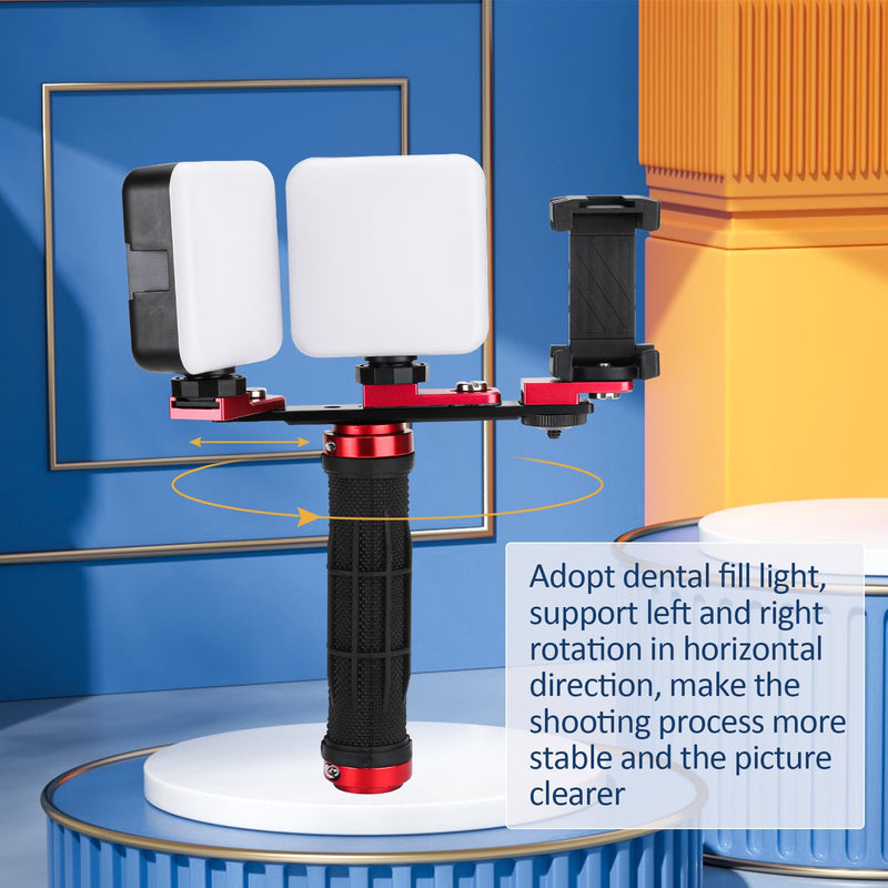 Dental Photography Aid Dental Fill Light Oral Cell Phone Camera Supplementary Light Camera Photo Light for Cosmetology Macro Photography Product Photography