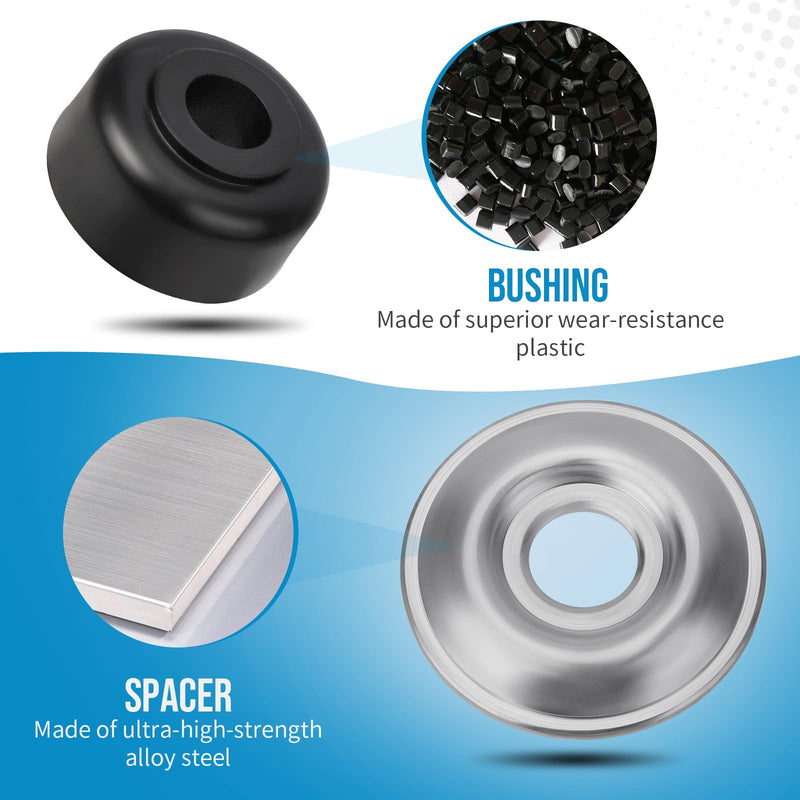 Golf Cart Shock Bushing Kit Compatible With Club Car DS/Precedent 1982-Up EZGO TXT/Marathon 1989-Up, OEM# 1011415