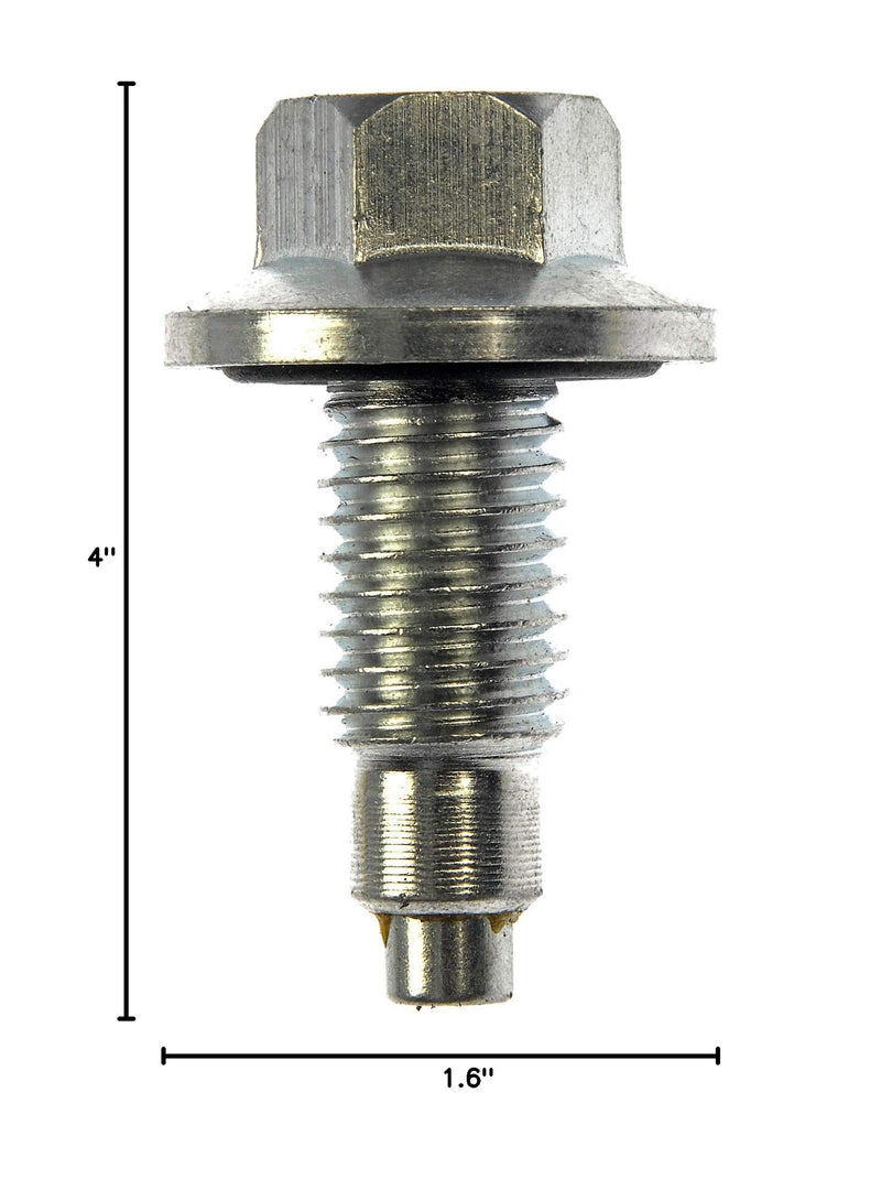 Dorman 090-936CD Oil Drain Plug Magnetic M12-1.75, Head Size 15Mm Compatible with Select Models