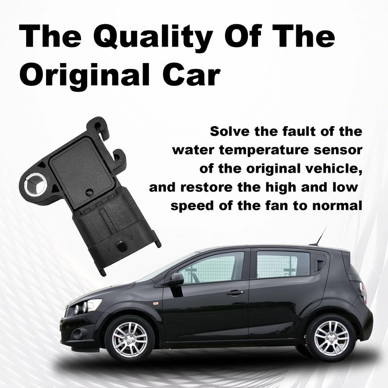 Manifold Absolute Air Pressure Map Sensor Compatible with Chevy 09-11 Aveo 07-19 Impala, 08-19 Buick Enclave, 07-13 GMC Sierra 1500,#55573248 Map Manifold Absolute Pressure Sensor Air Intake Switch