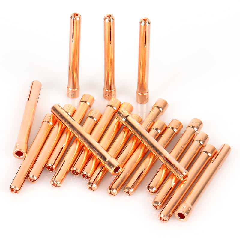 68pcs TIG Torch Consumables Accessories KIT for TIG Welding Torch PTA DB SR WP 17 18 26 Back Cap/Collet Body/Alumina Nozzle 68 Pack TIG Welding Torch Kit