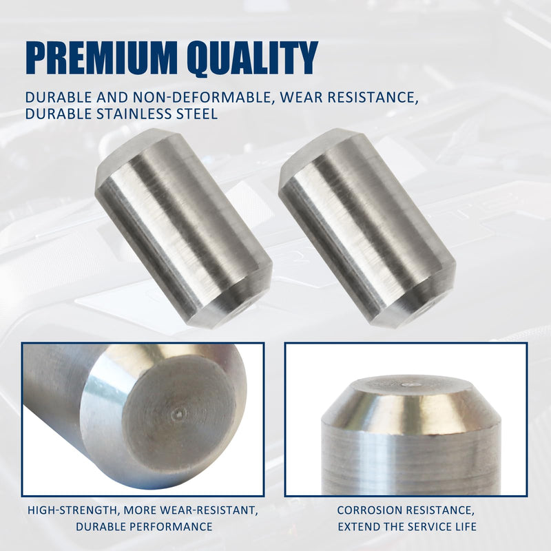 2Pcs SBC BBC LS LT Bellhousing Alignment Dowel Pins Replacement for Chevy LS LT Small Big Block V8 Engine to Transmission 305 327 350 383 400 427 396 454 502 4.3L 4.8L 5.3L 6.0L LS1 LS3