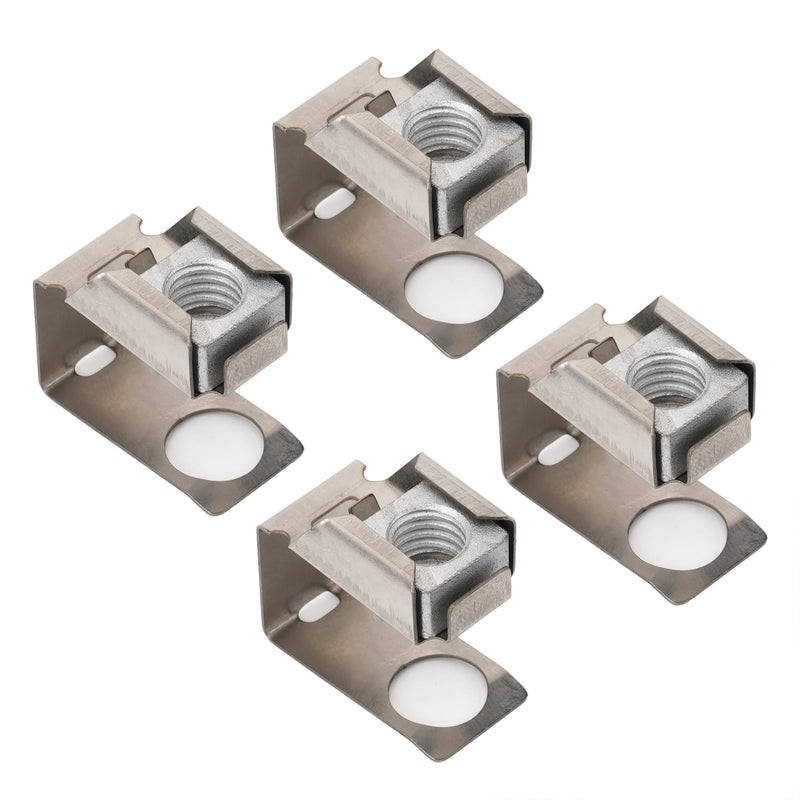 Set of 4 Exhaust Manifold Flange Bolts U Nuts Hardware Kit 03442 for Dodge Dakota 2004-2010 for Ram 1500 2011-2024 for Jeep Wrangler 2007-2012 6036734AA 6036684AA